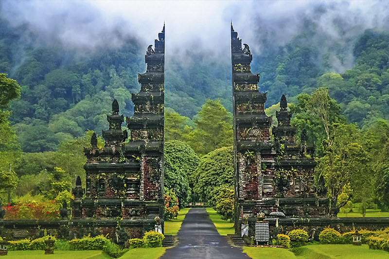 Hindu temple in Bali, Indonesia