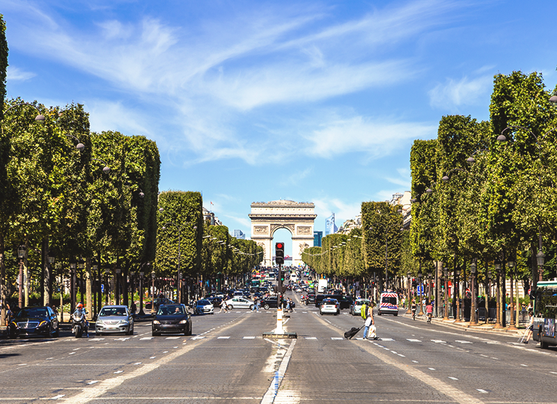 フランス パリの凱旋門