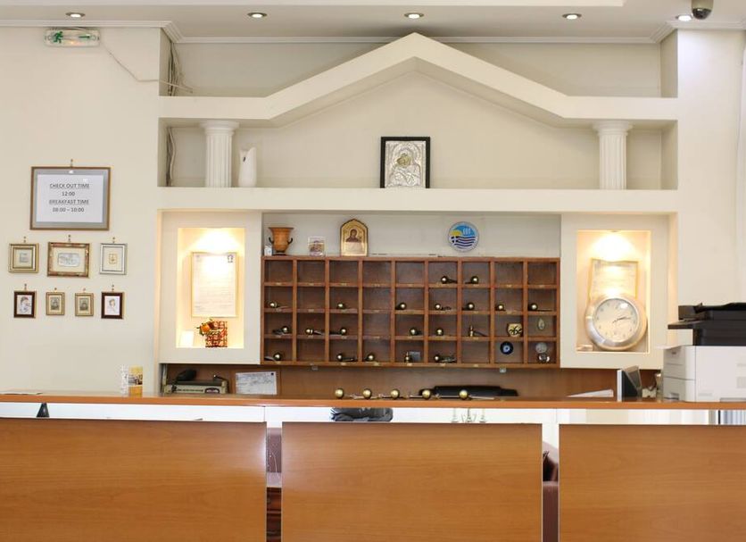 フロントデスク 写真