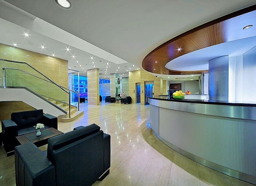 フロントデスク 写真