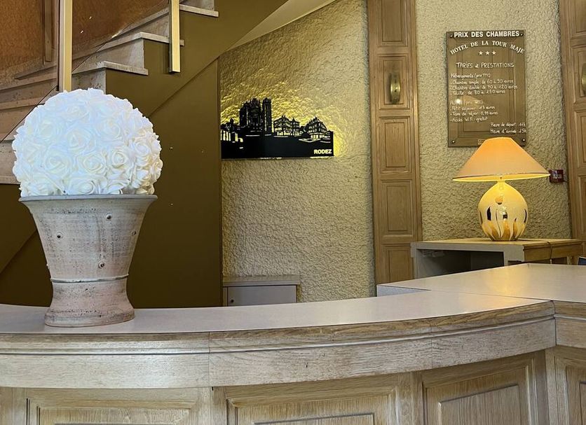 フロントデスク 写真