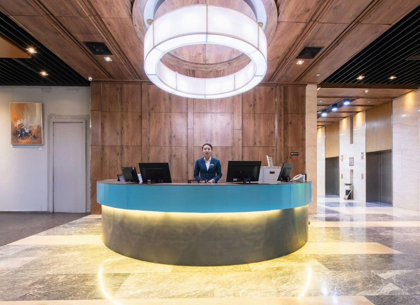 フロントデスク 写真