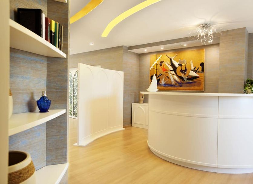 フロントデスク 写真