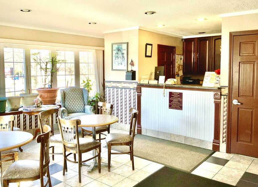 フロントデスク 写真