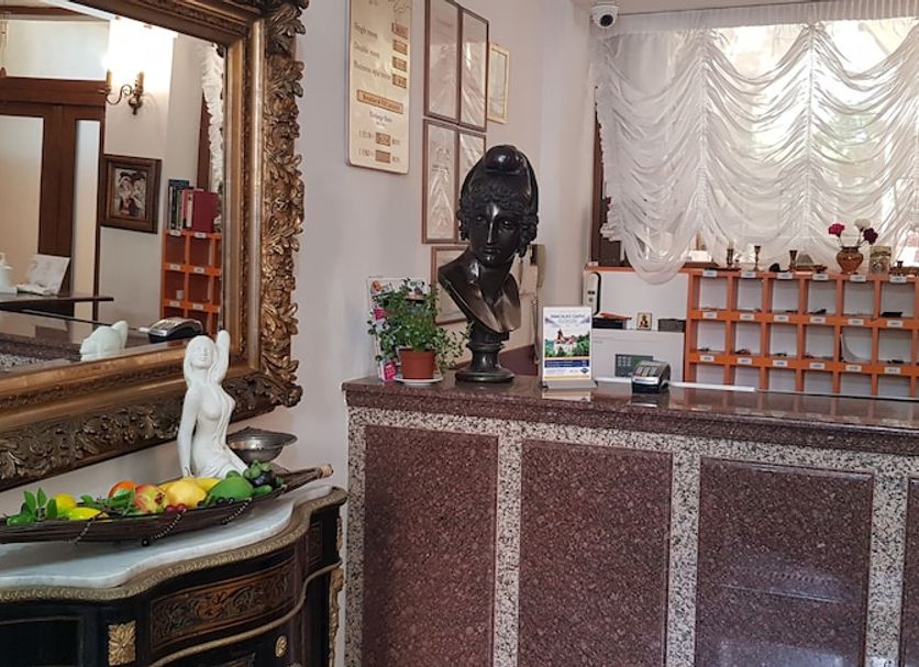 フロントデスク 写真