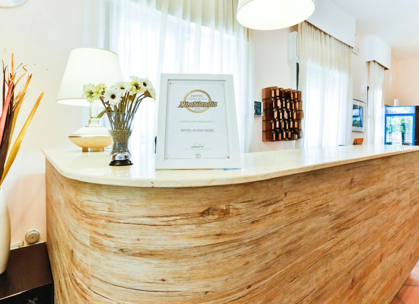 フロントデスク 写真