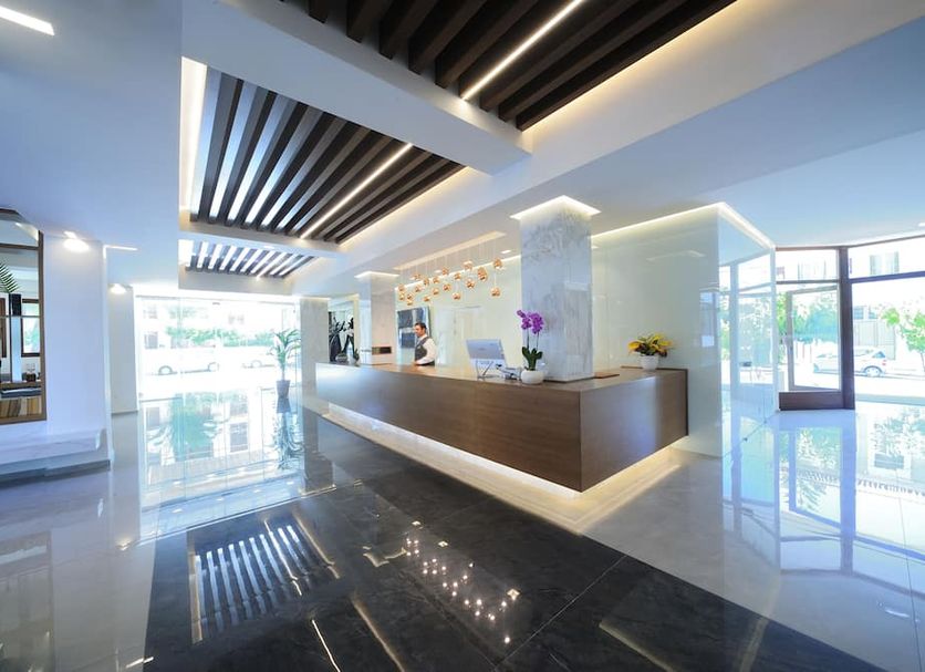 フロントデスク 写真