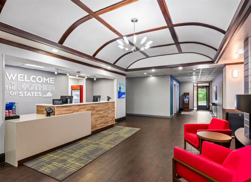 フロントデスク 写真