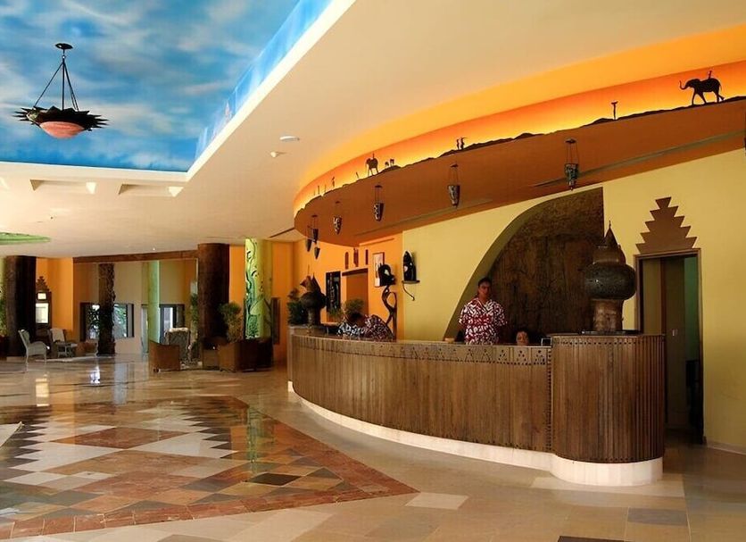 フロントデスク 写真