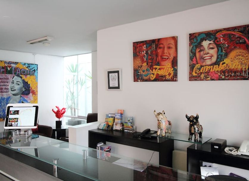 フロントデスク 写真