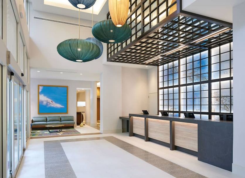 フロントデスク 写真