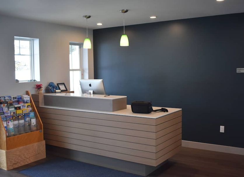 フロントデスク 写真