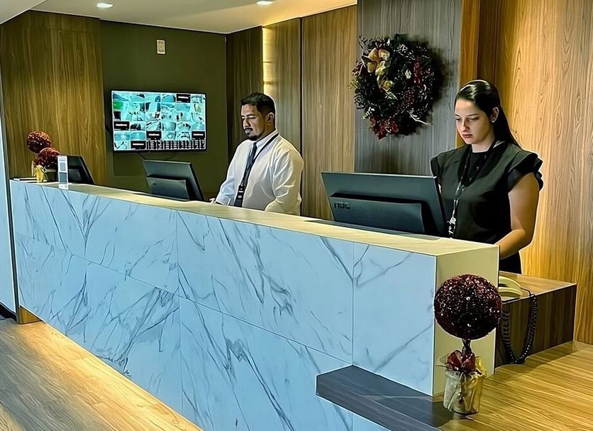 フロントデスク 写真