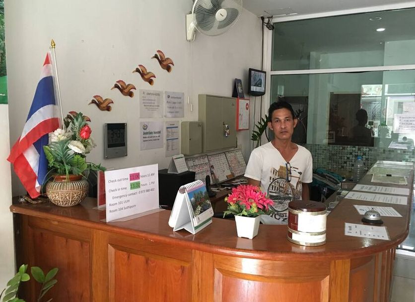 フロントデスク 写真