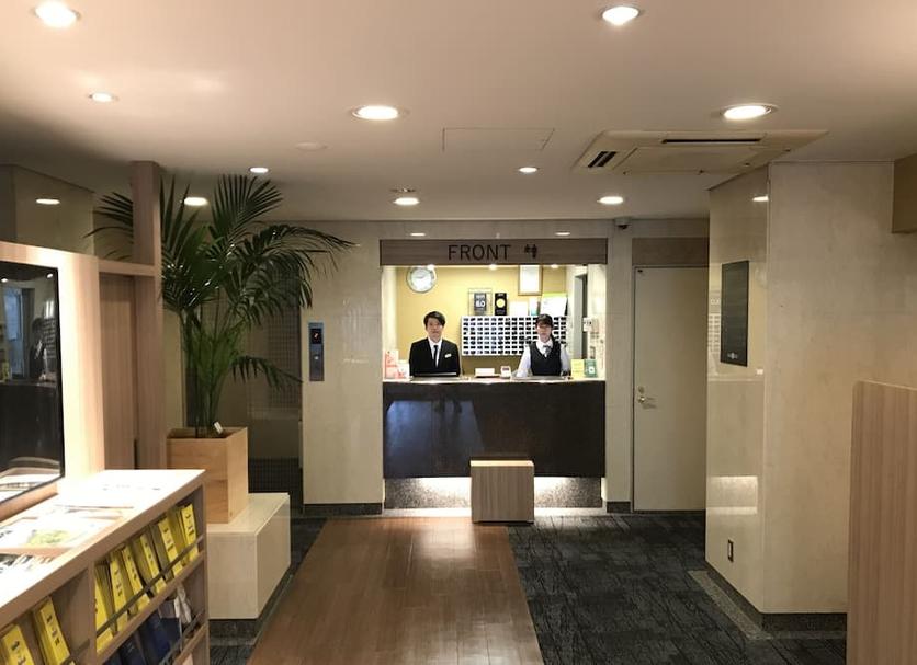 フロントデスク 写真
