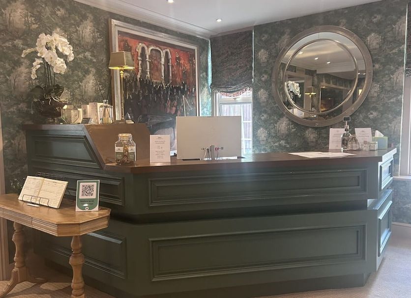 フロントデスク 写真