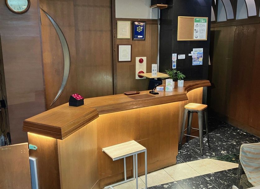 フロントデスク 写真