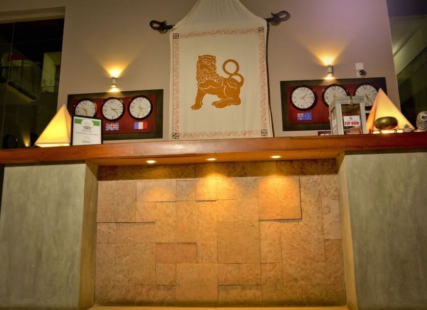 フロントデスク 写真